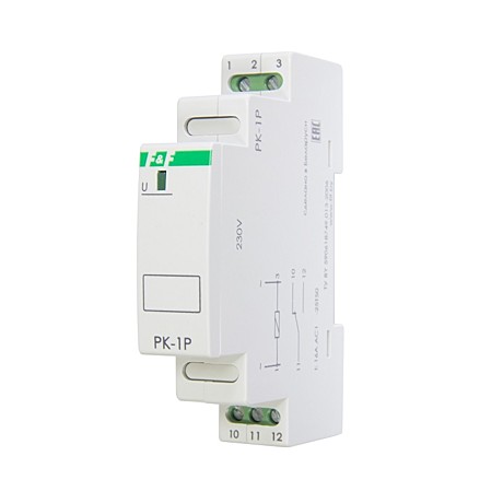 Реле промежуточное PK-1P 16А  220В 1НО/НЗ F&F (Беларусь)