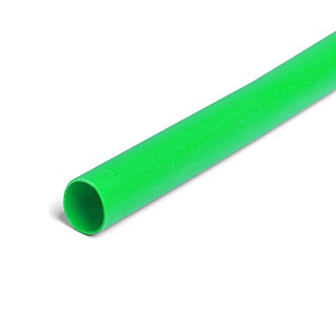 Трубка ТНТ-6/3 зеленая (нарезка 1м) (20шт.) (КВТ)