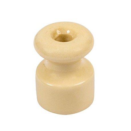 Изолятор керамический D20*25 (сл. кость)