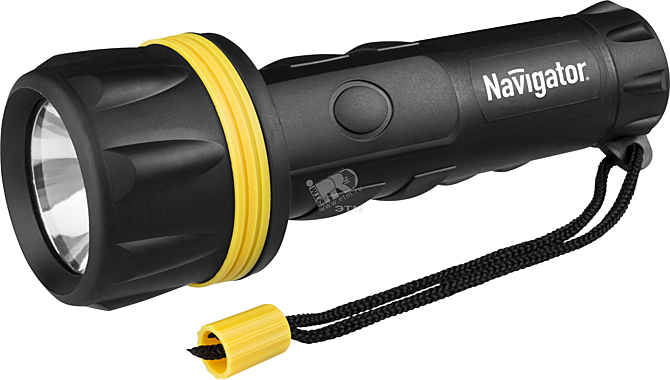 Фонарь светодиодный NPT-R07-2D 1Вт LED 60лм 75м пластик+резина Navigator