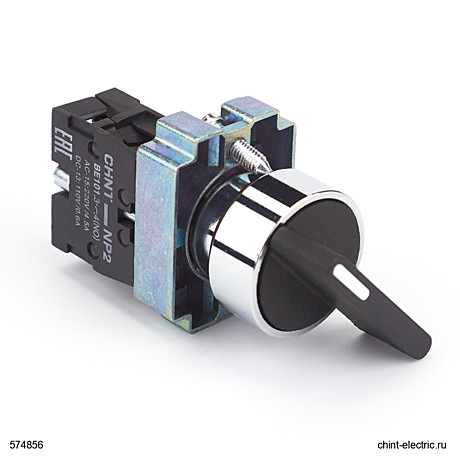 Переключатель NP2-BJ21 2 полож. с фиксацией 1НО IP40 CHINT