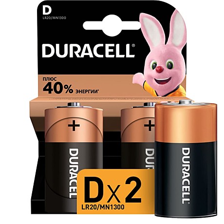 батарейка Duracell 1300/LR20 D