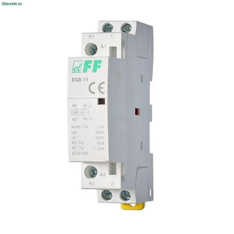 Контакторы модульные ST 25-11 1НО+1НЗ 25А 220В F&F (Польша)