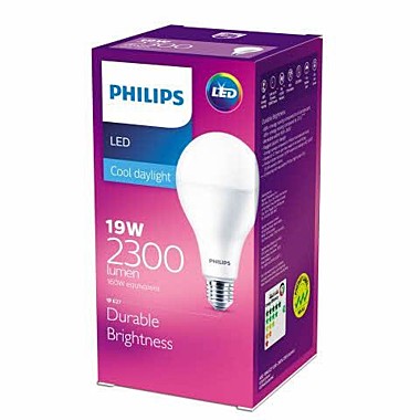 Лампа светодиодная LEDBulb 19W E27 6500К 2300Лм 230В A80 Philips