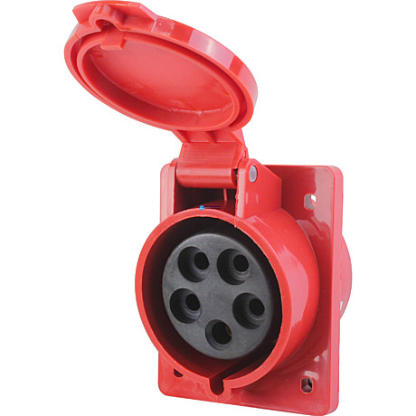 Розетка встраиваемая 32А 3P+E+N 380В IP44 ССИ-425 IEK