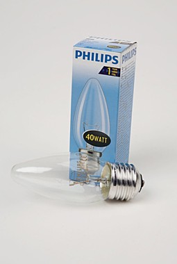 Лампа 40 Вт Е-27 свеча, Phillips