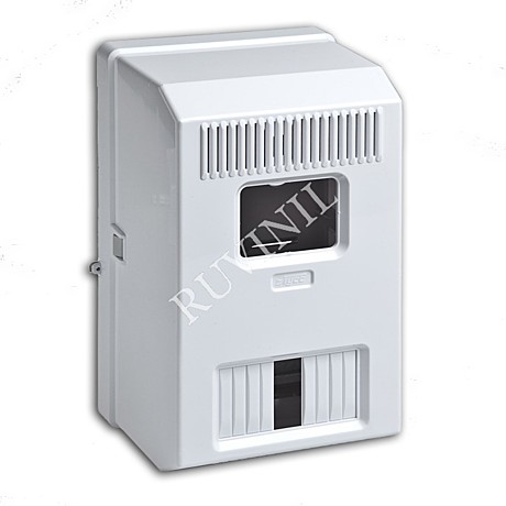 Корпус щитка квартирного IP30 261х154х131мм пластиковый белый Tyco
