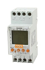 Таймер электронный ТЭ822-2кан-1мин/7дн-44on/off-16А-DIN TDM