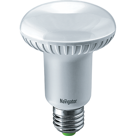 Лампа светодиодная LED зеркальная 12вт E27 R80 белый Navigator