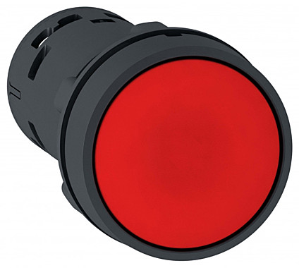 Кнопка красная возвратная 22мм 1нз Schneider Electric