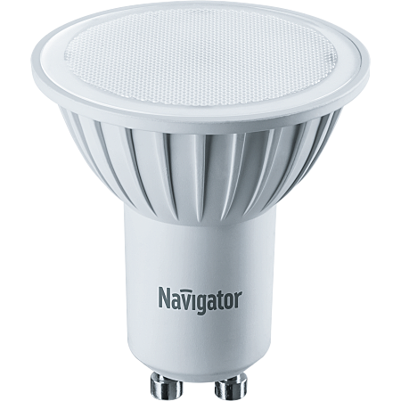 Лампа светодиодная LED 7вт 230в GU10 белая Navigator