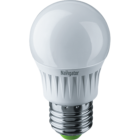 Лампа светодиодная LED 8.5вт Е27 дневной шар Navigator