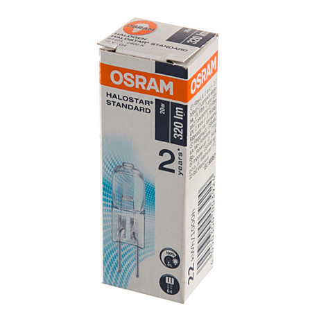 Лампа-капсула 20Вт/12В, G4, BASIC OSRAM