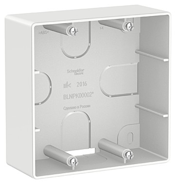 BLANCA коробка подъемная для силовых розеток, белый  Schneider Electric