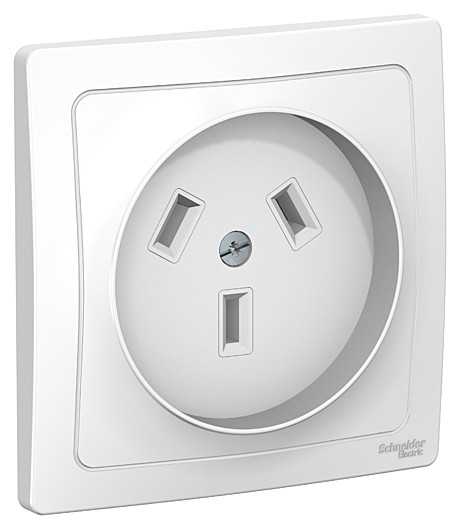 BLANCA скрытой установки розетка силовая 2р+n, 32а, 250в, белый  Schneider Electric