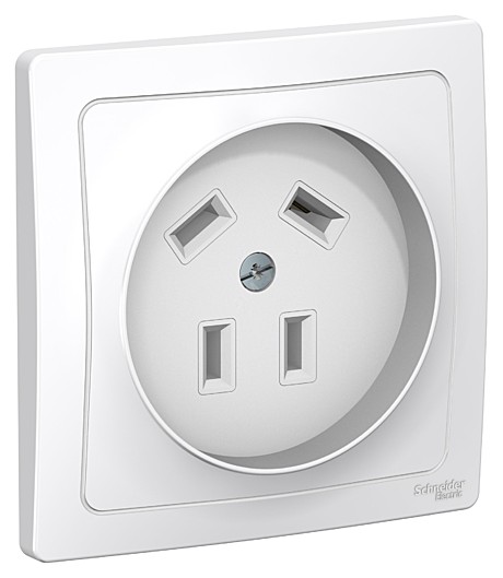 BLANCA скрытой установки розетка силовая 3р+n, 32а, 400в, белый   Schneider Electric