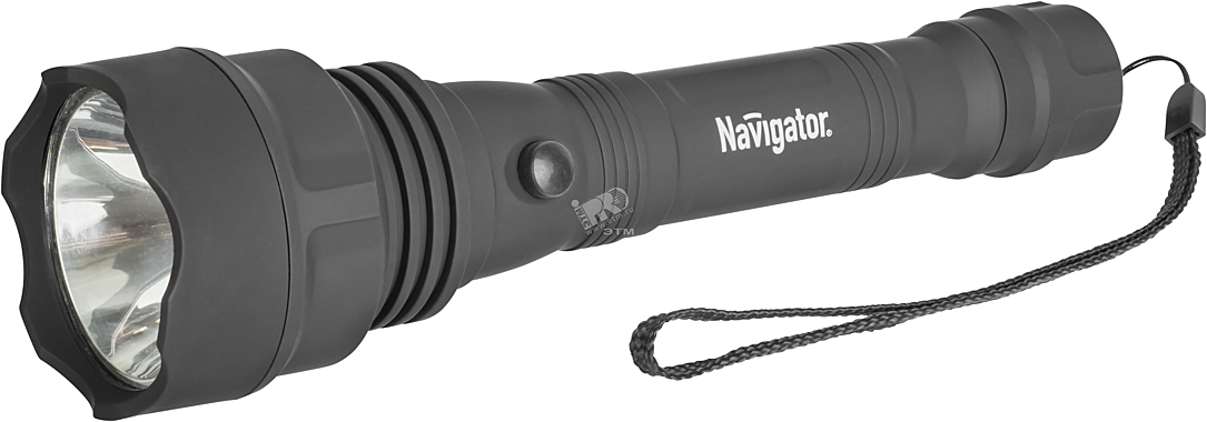 Фонарь светодиодный NPT-R05-3AA 1Вт LED 70лм 120м пластик+резина Navigator