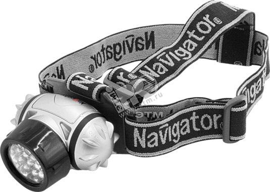 Фонарь светодиодный NPT-H01-3AAA 25LED налобный пластик Navigator
