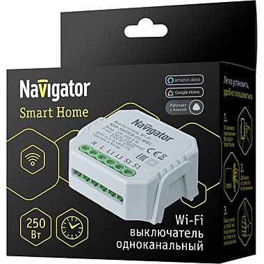 Умный WiFi переключатель (Dimm)- Smart Home Navigator